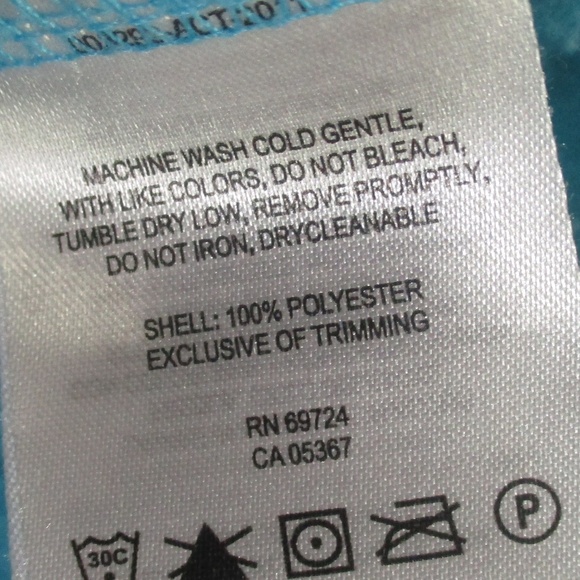 Columbia Jacket Women's Medium‎ Powder Blue Benton Springs Full Zip Fleece - Picture 6 of 7